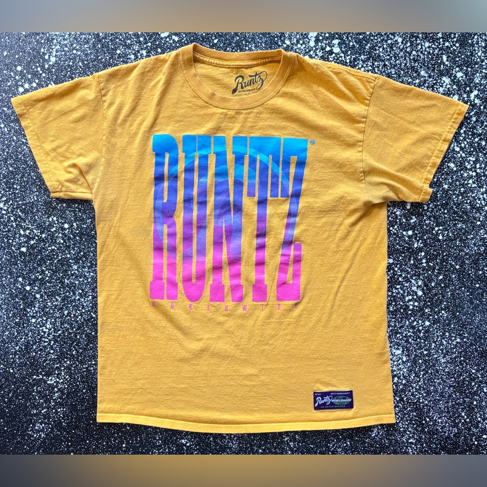 Runtz Worldwide FADE TEE Size Lg